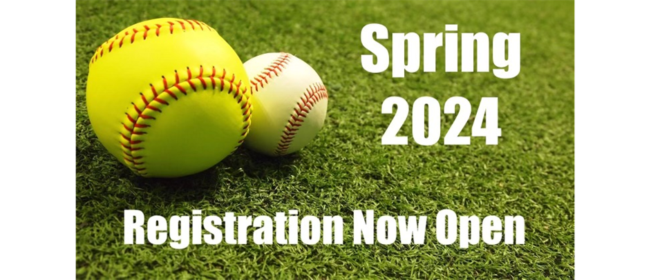 Spring 2024 Registration is OPEN! 12/1 - 2/25